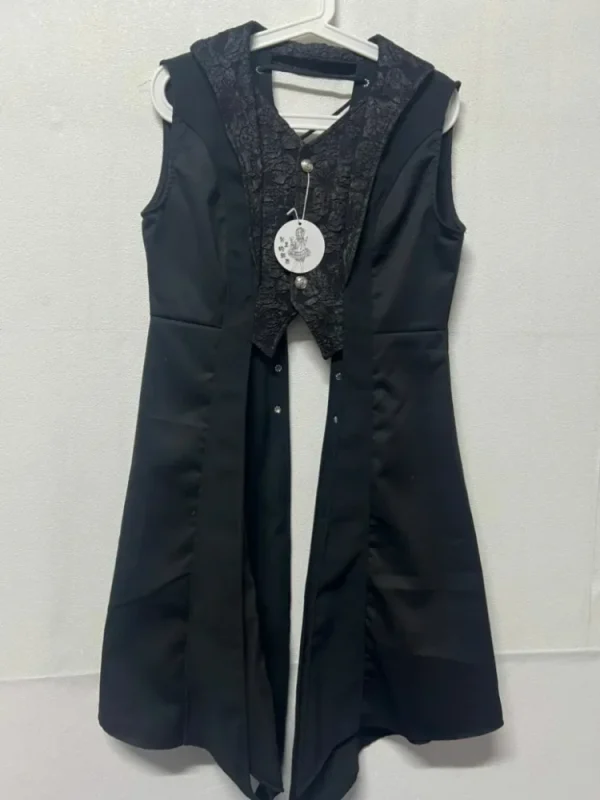 Streetwear Vintage Dragon Design Long Shirt Dresses Grunge Y2k Aesthetic Vestidos Gothic Harajuku Women Men Cosplay Grunge Dress - Image 6